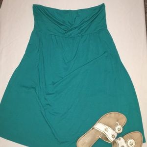 {STRAPLESS COVERUP/DRESS}